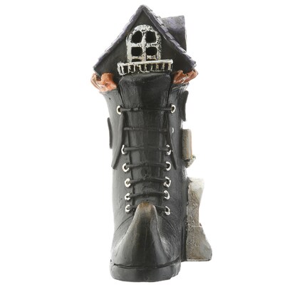 National Tree Company 6" Witch’s Boot Haunted House with LED Light (PG11-FJ60417-1)