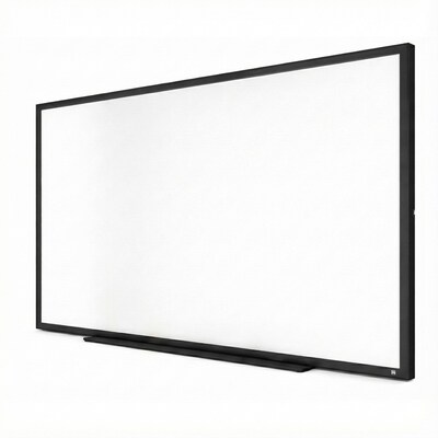TRU RED™ Melamine Dry Erase Board, Black Frame, 8 x 4 (TR59357)