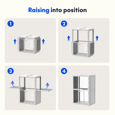 FlexiSpot WorkCube Series Sound Absorbing 2 Person Privacy Booth, White (EP2FW-KIT)