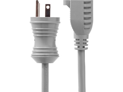 StarTech 6 NEMA 5-15P to NEMA 5-15R Cable, Male to Female, Gray (231B-660H-POWER-CORD)