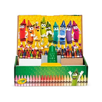 Crayola Original Crayons, Assorted Colors, 120/Box (52-6920)