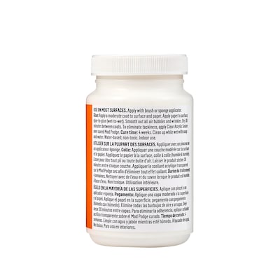 Mod Podge Decoupage Glue, Satin, 8oz, 3/Pack (MODCS11272-3)