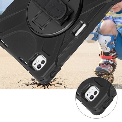 SaharaCase Raider-X Series Heavy Duty Case for iPad Pro 11" (M4 2024/M5 2025), Scorpion Black (TB00400)