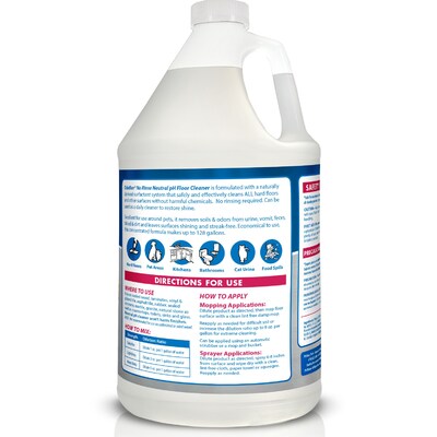 OdoBan Pet Solutions Floor Cleaner, Citrus Scent, 1 Gallon (9361B61-G4)