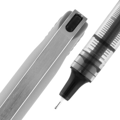 uni-ball Vision Needle Rollerball Pens, Fine Point, 0.7mm, Black Ink, Dozen (1734903)