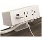 HON Power Distribution Module, 2-Outlet/2-USB (HPWRMOD2WC.SNW)