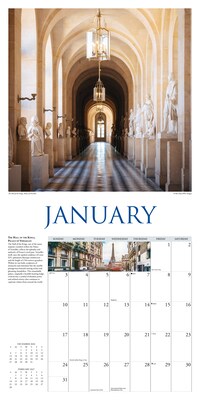 2027 Willow Creek A Walk in Paris 12" x 12" Monthly Wall Calendar, Assorted Colors (58626)