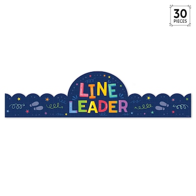 Creative Teaching Press Core Decor Line Leader Crowns, 24 x 6, 30/Pack (CTP11017)