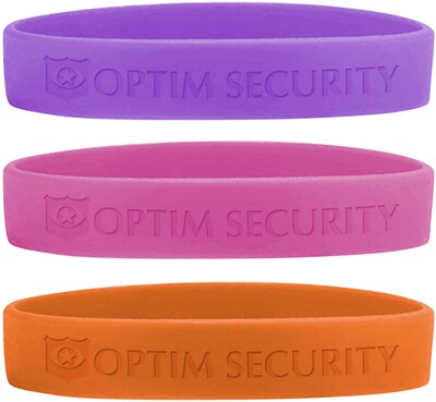 Custom Debossed Silicone Wristband