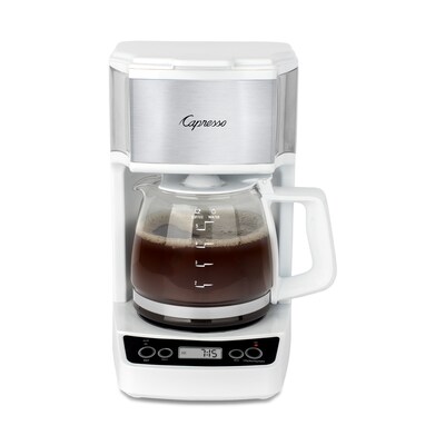 Capresso 5-Cups Automatic Drip Coffee Maker, White (426.02)