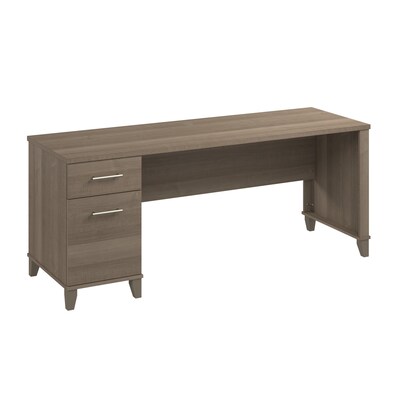 Bush Furniture Somerset 72W Office Desk with Drawers, Ash Gray (WC81672)