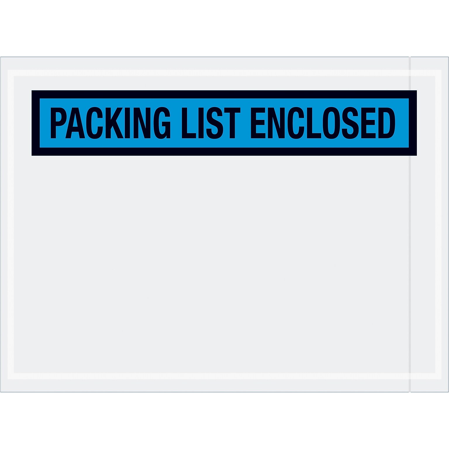 Quill Brand® Packing List Envelope, 4.5 x 6, Blue Panel Face, Packing List Enclosed, 1000/Case (PL488)