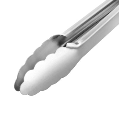 Martha Stewart Easy-Lock Tongs, Silver (935117593M)