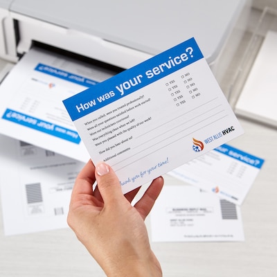 Exact 90 lb. Index Paper, 8.5" x 11", White, 250 Sheets/Pack (40311 / 49311)