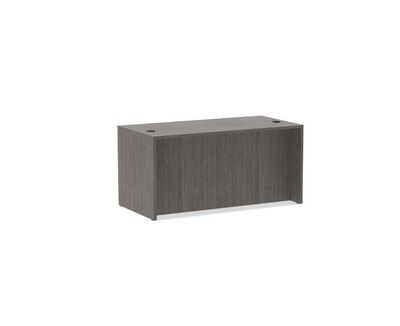 Alera Valencia Series 59 Straight Front Desk Shell, Gray (ALEVA216030GY)