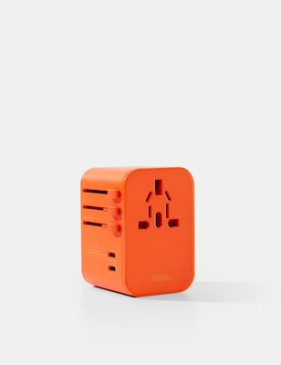 Matador Global Travel Adapter - Forget-Me-Not Orange