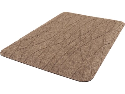 M + A Matting TuffComfort Anti-Fatigue Commercial Standing Desk Floor Mat, 2 x 3, Sand (5230242232107)