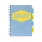 Pukka Pad Pastels 5-Subject Notebooks, 7 x 10, Ruled, 100 Sheets, Assorted Colors, 3/Pack (3032-PS