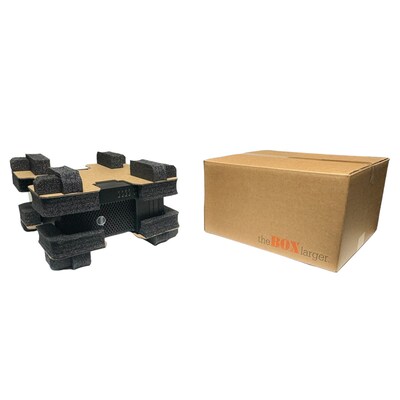 20.75 x 18.5 x 10.5 Heavy Duty Desktop Tower Shipping Box, 275# Mullen Rated, Double Wall, Brown