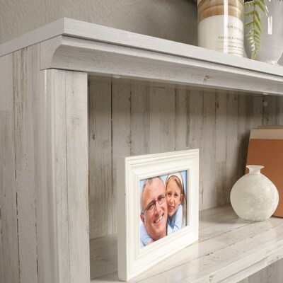 Sauder Select 44"H 3-Shelf Bookcase, White Plank (426427)
