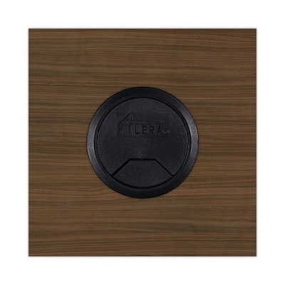 Alera Valencia Series 35" Reversible Return/Bridge Shell, Modern Walnut (ALEVA353624WA)