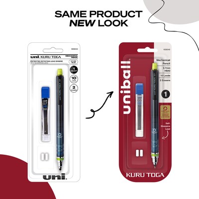 uni-ball Kuru Toga Mechanical Pencil, 0.7mm, #2 Medium Lead (1858549)