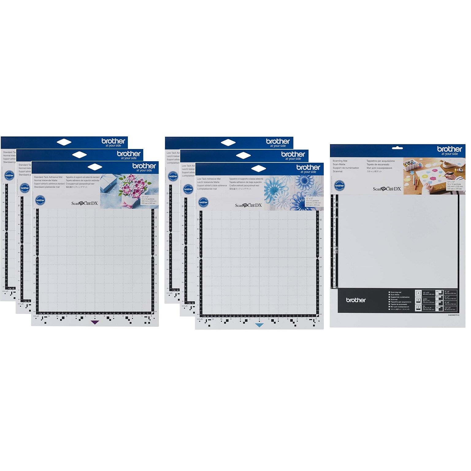 Brother ScanNCut DX Mats Bundle (CADXMATSCAN-STP)