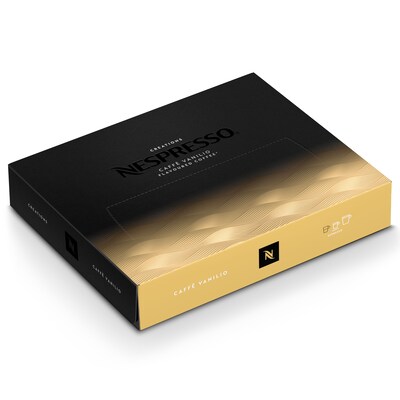 Nespresso Professional Caffe Vanilio Espresso Nespresso Pods, Espresso Roast, 50/Box (8896.84)
