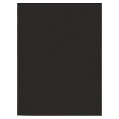Prang 9" x 12" Construction Paper, Black, 50 Sheets/Pack (P6303-0001)