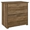 Bush Furniture Cabot 31W 2-Drawer Lateral File Cabinet, Letter/Legal, Reclaimed Pine, (WC31580)