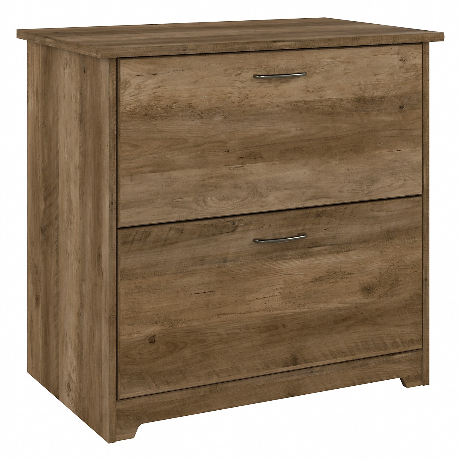 Bush Furniture Cabot 31W 2-Drawer Lateral File Cabinet, Letter/Legal, Reclaimed Pine, (WC31580)