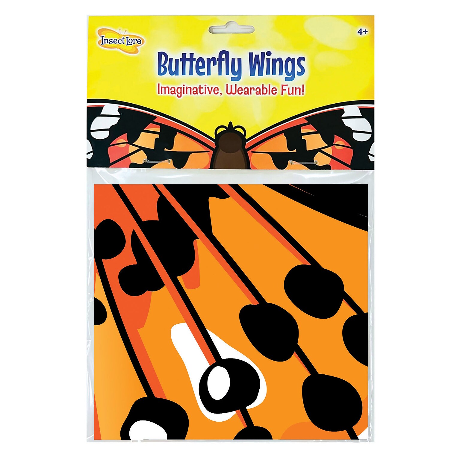 Insect Lore Dress-Up Painted Lady Butterfly Wings, Multicolored (ILP4800)