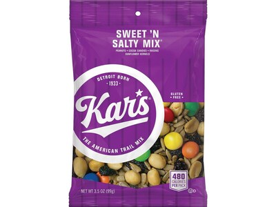 Kars Gluten-Free Variety Pack Trail Mix, 57.5 oz., 18 Bags/Box (8826)