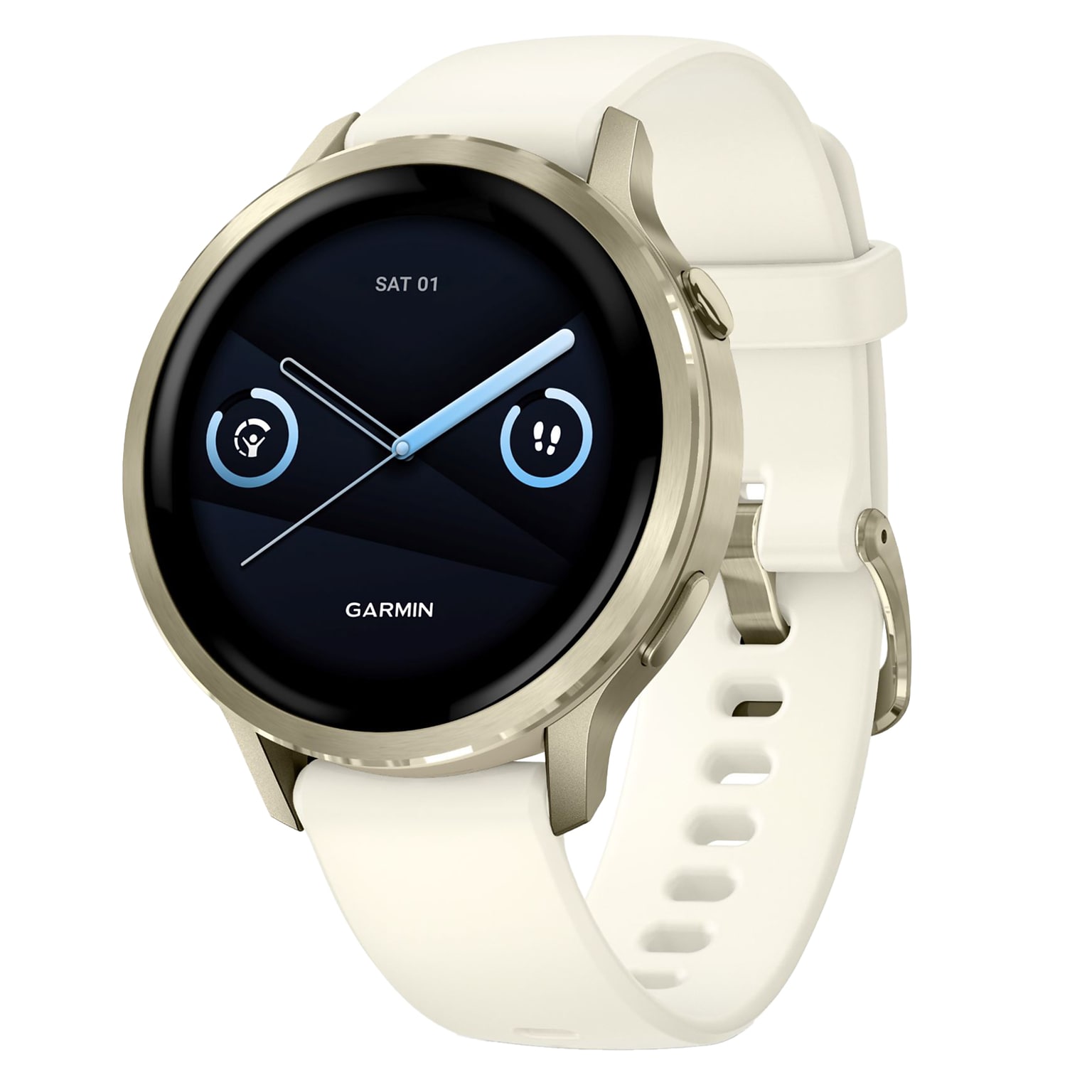 Garmin Venu 4 Fitness Smartwatch, GPS, 41mm, Bone Silicone Band (010-03013-00)