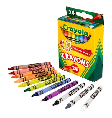 Promotional 8-Piece Crayon Set Printed with Your Logo In One Color - 500  QTY