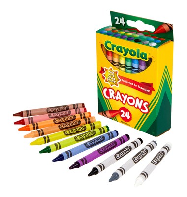 24 PC Water Color Gel Crayons Non-Toxic Coloring Washable Drawing