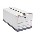 Staples Heavy Duty File Box, String and Button Lid, Letter, White/Gray, 12/Case (TR59223)