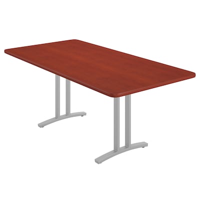 Correll Curvature Collection 72W x 36D Conference Table, Cherry (CC3672R-21-14-21)