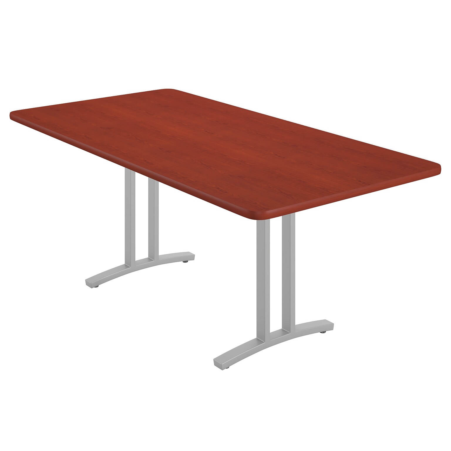 Correll Curvature Collection 72W x 36D Conference Table, Cherry (CC3672R-21-14-21)
