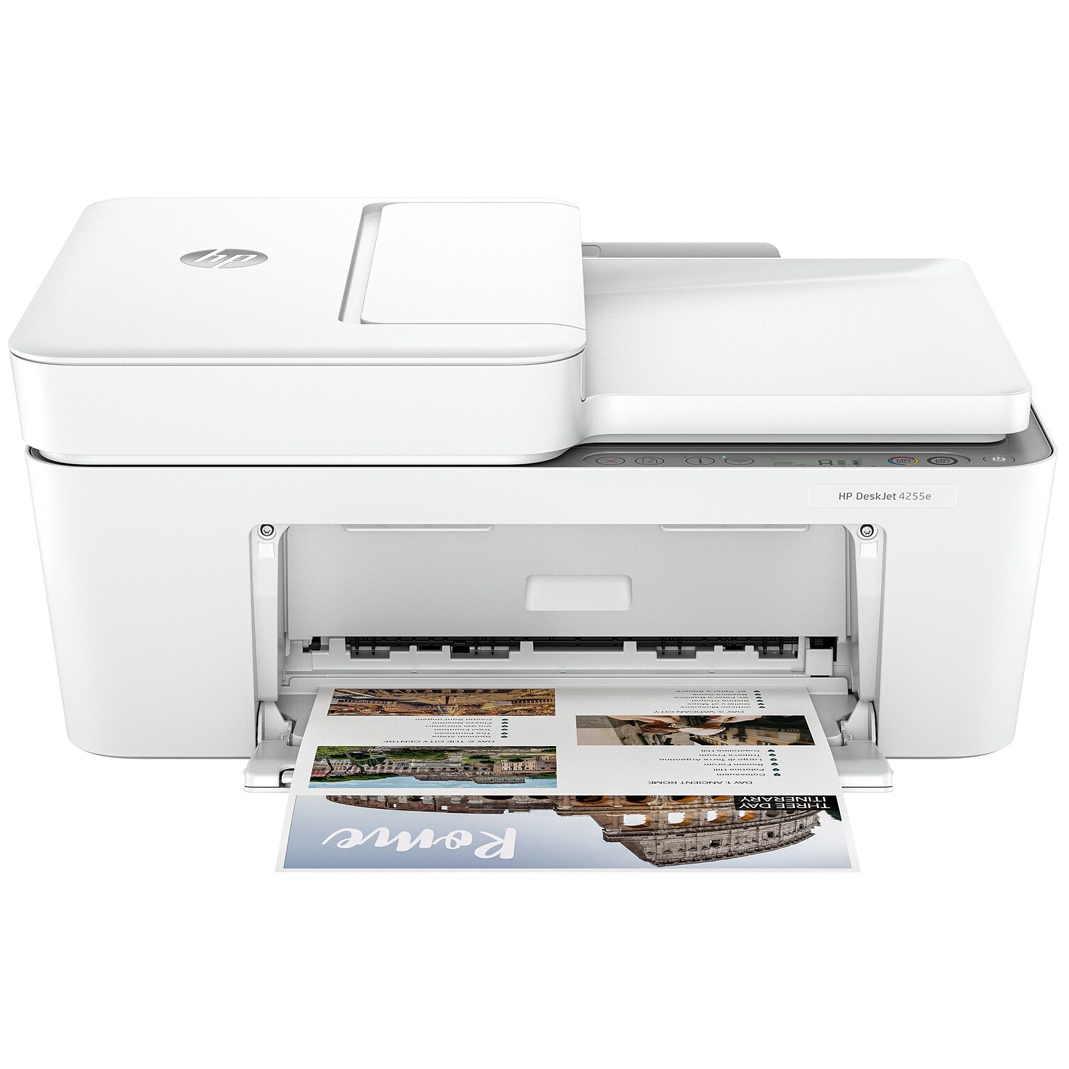 HP DeskJet 4255e Wireless All-in-One Color Inkjet Printer, Scanner, Copier, Best for Home, 3 Months of Ink Included (588S6A)