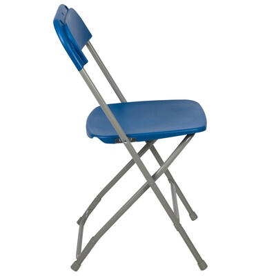 Flash Furniture Plastic Folding Chair, Blue, Set of 6 (6LEL3BLUE)