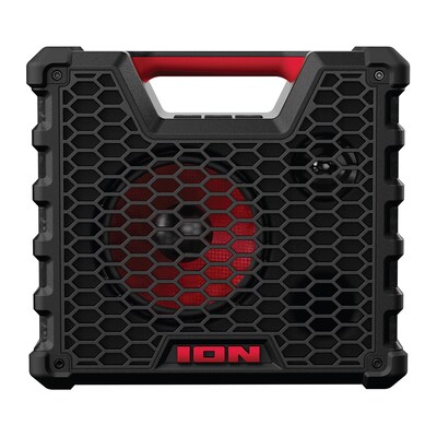 ION Tailgater Tough Wireless Bluetooth Portable All-Weather Speaker, Water Resistant, Black (TLGATTGHXUS)