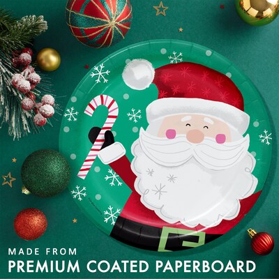 Creative Converting Jolly Characters Christmas Tableware Set, Serves 8 (DTC8333E2A)