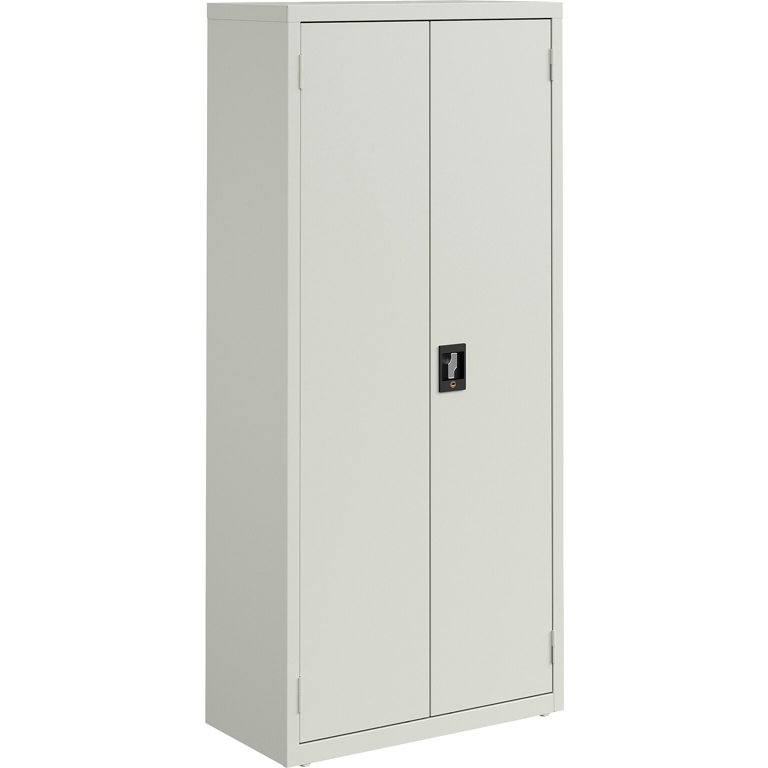 Lorell Fortress Steel Storage Cabinet with 4-Shelves, Gray (LLR69830LGY)
