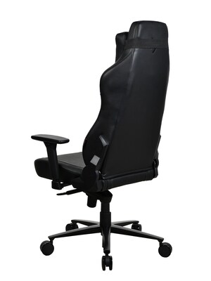 Arozzi Vernazza SoftPU Faux Leather Ergonomic Racing Gaming Chair, Pure Black (VERNAZZA-SPU-PBK)
