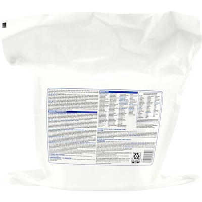 Clorox Healthcare Bleach Germicidal Wipes Refill, 110 Count Pouch (30359)
