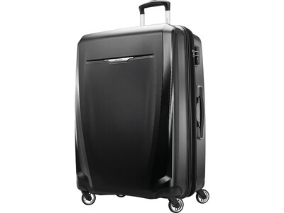 Samsonite Winfield 3 DLX Polycarbonate 3-Piece Luggage Set, Black (120751-1041)