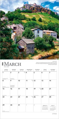 2026 BrownTrout France 12" x 12" Monthly Wall Calendar (9798330703289)