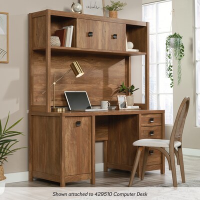Sauder Cannery Bridge 60"W Desktop Hutch, Sindoori Mango (429511)