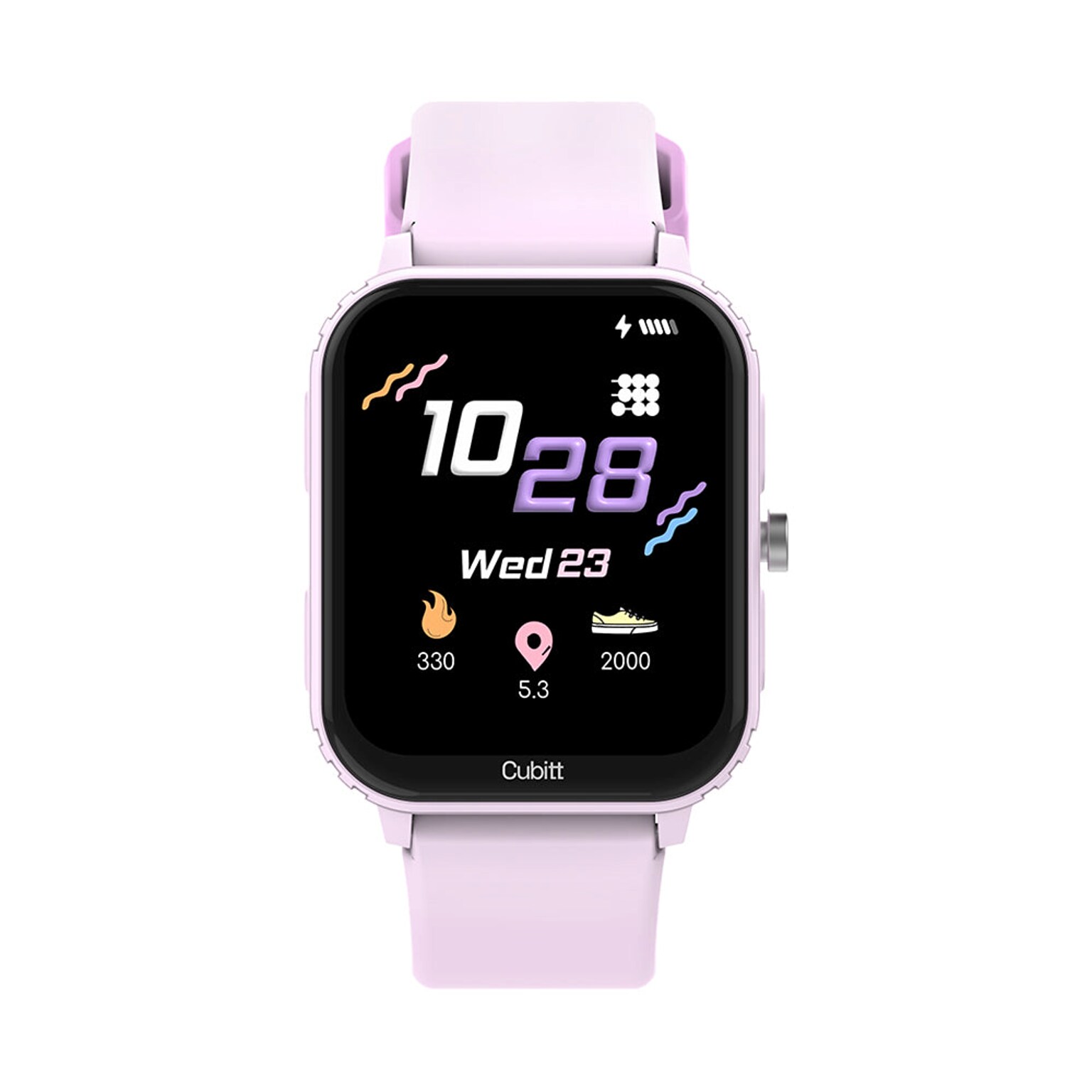 Cubitt Jr. Teens Smart Watch, Dusty Lilac (CTTN-6)